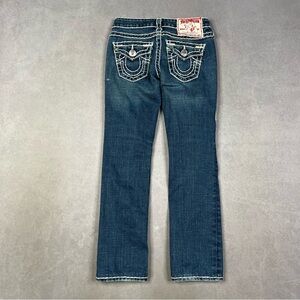 True Religion Dark Blue Straight Leg Jeans
